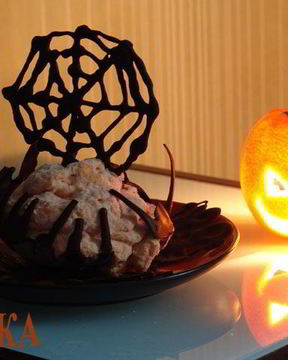 Мусс из тыквы на Halloween