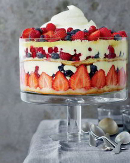 Рецепт мусс с лесными ягодами