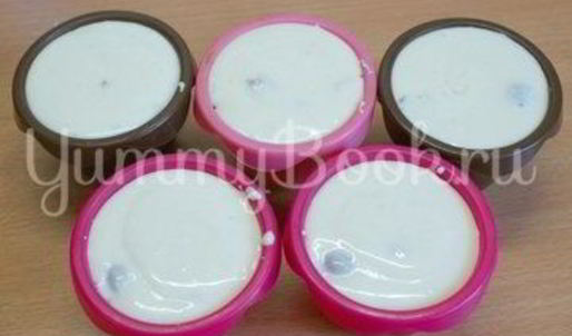 мусс творожный с черешней