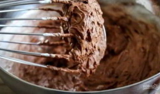 праздничный шоколадный мусс