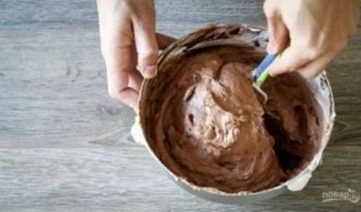 праздничный шоколадный мусс