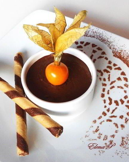 Рецепт шоколадна-кокосового мусс