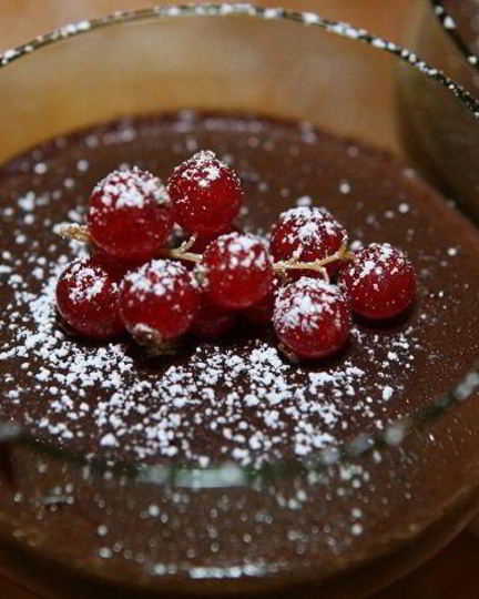 Рецепт шоколадна-мятного крем-мусс