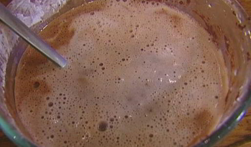 шоколадно-мятный крем-мусс