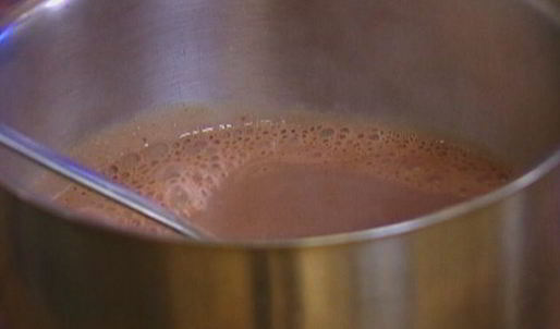 шоколадно-мятный крем-мусс