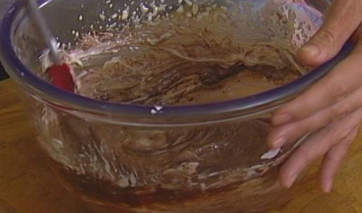 шоколадно-сливочный мусс