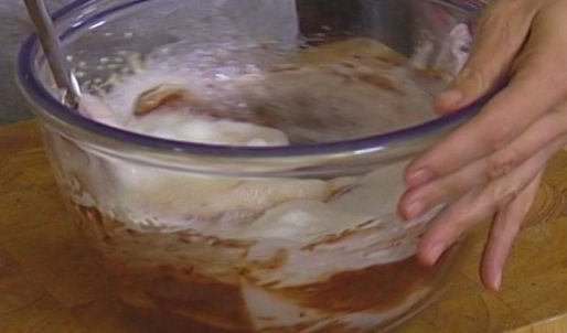 шоколадно-сливочный мусс