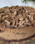 Шоколадно-вишневый торт-мусс