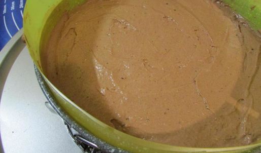 шоколадно-вишневый торт-мусс