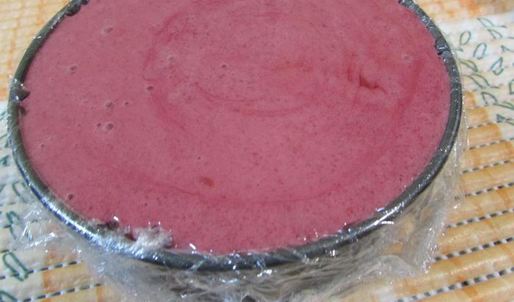 шоколадно-вишневый торт-мусс