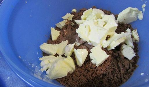 шоколадно-вишневый торт-мусс