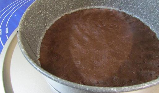 шоколадно-вишневый торт-мусс