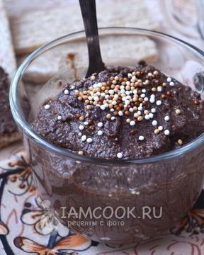 Шоколадный мусс из тофу