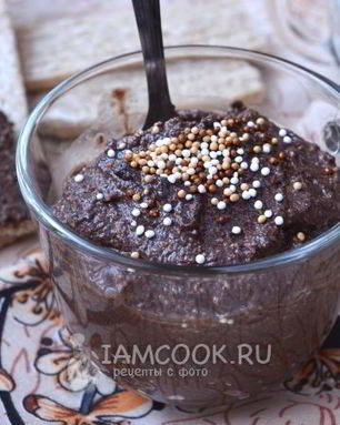 Шоколадный мусс из тофу