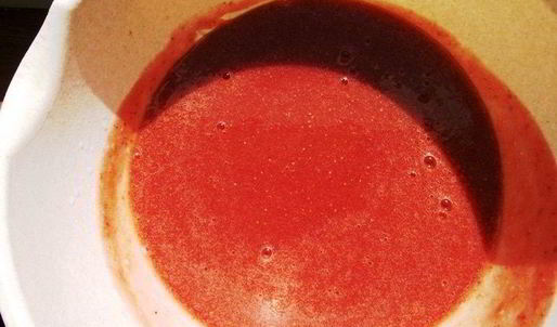 шоколадный мусс с клубникой