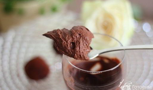 шоколадный мусс шантильи