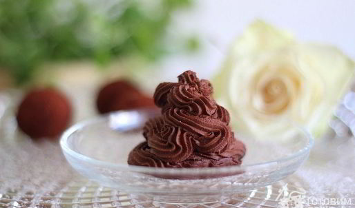 шоколадный мусс шантильи