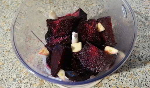 свекольный мусс