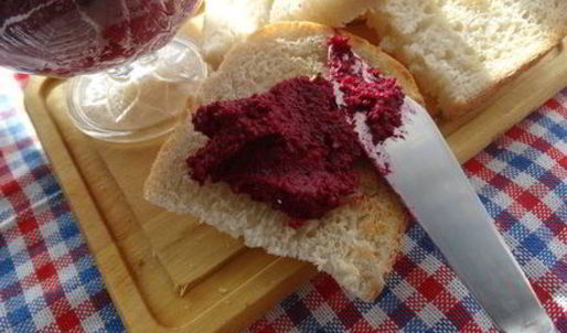 свекольный мусс