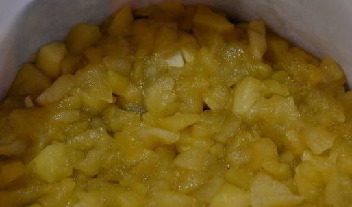 торт-мусс медово-яблочный