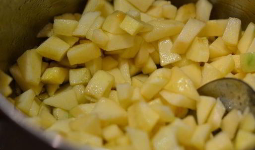 торт-мусс медово-яблочный