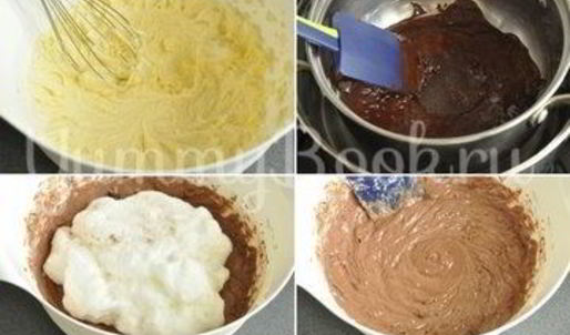 торт-мусс сливочно-шоколадный