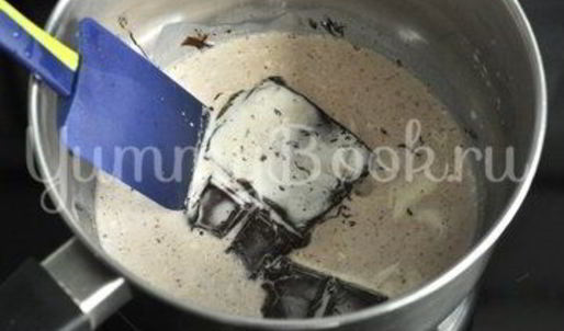 торт-мусс сливочно-шоколадный