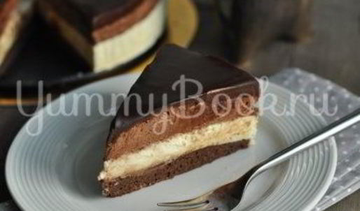 торт-мусс сливочно-шоколадный
