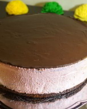 Торт-мусс Вишня в шоколаде