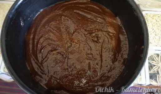 торт-мусс вишня в шоколаде