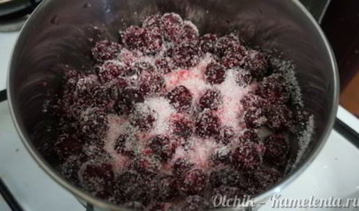 торт-мусс вишня в шоколаде