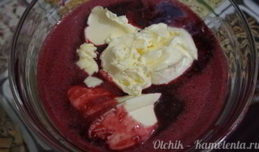 торт-мусс вишня в шоколаде