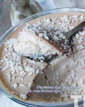 Творожно-банановый мусс