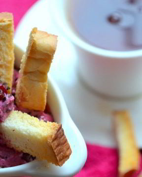 Творожно-ягодный мусс