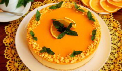 тыквенный торт-мусс