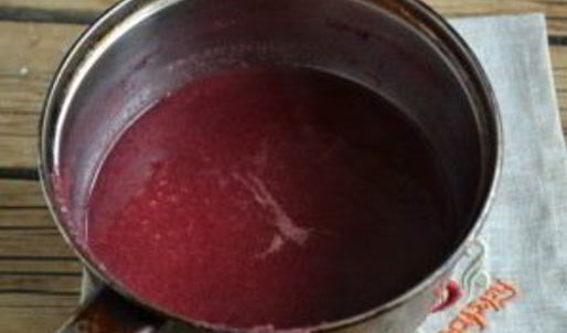 вишневый мусс