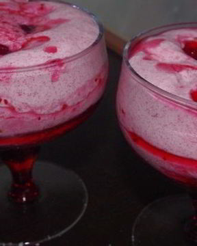 Ягодный мусс на манке