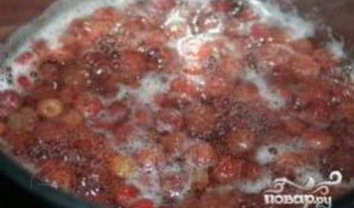 земляничный мусс