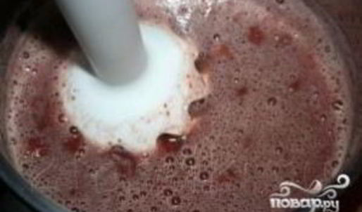 земляничный мусс