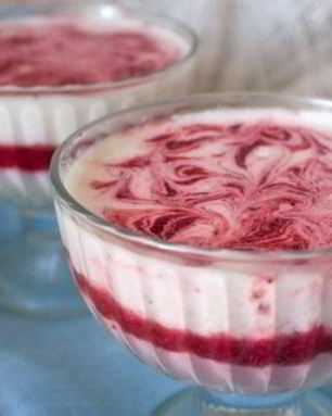 Оригинальное двухцветное желе