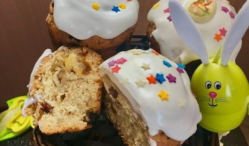 бездрожжевые творожные куличи