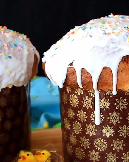 Рецепт быстрого пасхального кулича