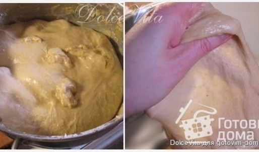 итальянский кулич с сыром