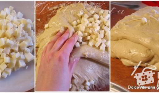 итальянский кулич с сыром
