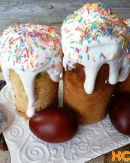 Рецепт кулича на сметане