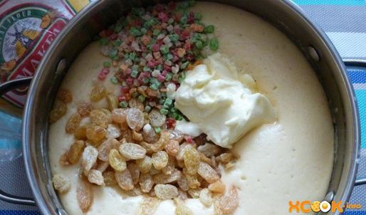 кулич на сметане