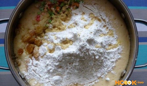 кулич на сметане