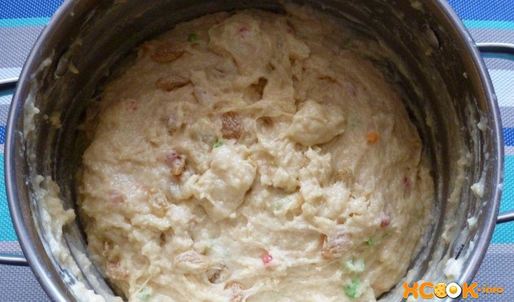 кулич на сметане