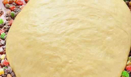 кулич на желтках и топленом масле