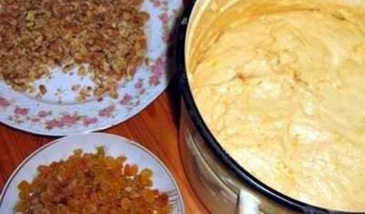 кулич пасхальный с мартини